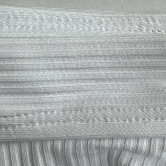 Andie Women's XS Banded Cheeky Rib Swim Bottom Bikini White NWT - Picture 12 of 16